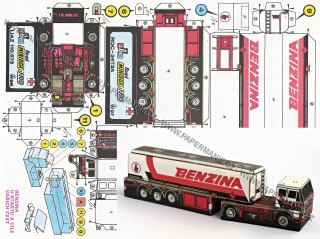 Liaz 110.573 + cisterna Benzina